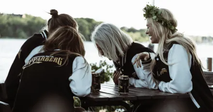 Kopparbergs Bryggeri Glaset r halvfullt