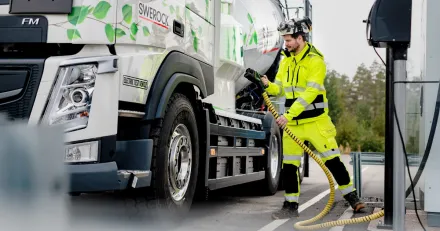 Upprekyl i Volvo