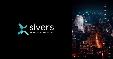 Sivers Semiconductors ar fortfarande pa ratt vag
