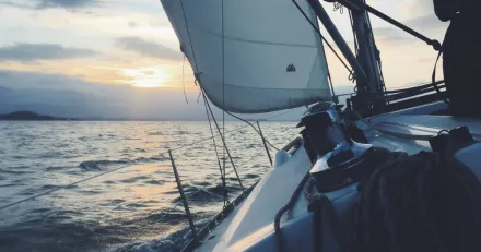 Vaga sitta still i baten nar den gungar