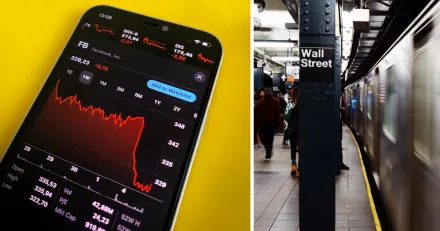 Blodrott pa Stockholmsborsen