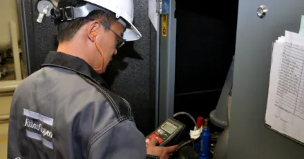 Atlas Copco vid viktigt stodniva