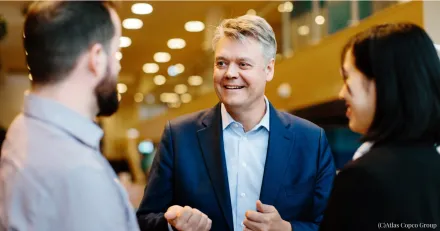 Koplage i Atlas Copco