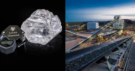 Lucara Diamond torsdagens raket