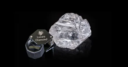 Small Cap Lucara har funnit en jattediamant