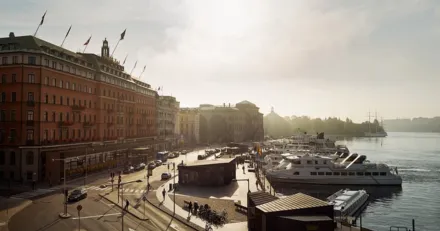 Rapportintensiv dag pa Stockholmsborsen